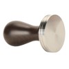 Coffee Tamper Solid Wood Handle Stainless Steel Easy to Use