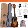 Winzz Kids Adults Ukulele Soprano Beginner Kit 21 Inches with