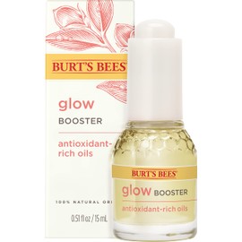 Burt's Bees Glow Booster Face Serum with Antioxidant-Rich Oils for Normal and Combination Skin, 0.51 Fluid Ounces
