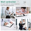 A4 Clipboard with Lid, A4 Writing Case with 2 Clips,