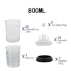 20 Packs 27Oz (800ML) Disposable Paint Spray Gun Cup Liners