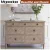 5Pcs Dresser Drawer Cabinet Pull Lion Head Rings Handle Classical