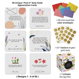 Dessie 60 Motivational Encouragement "You Can Do This" Cards