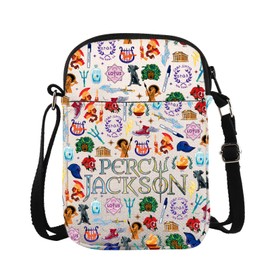 Percy Inspired Canvas Crossbody Bag Percy Jackson Gift Bookish Gift Camp Half Blood Gift (Percy J CB CA)