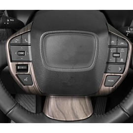 Hyorabyn Toyota New Prius 60 Series Reiwa 5 Years ~ Special Steering Wheel Button Decorative Parts Steering Wheel Switch Scratch Resistant Accessory Wood Grain