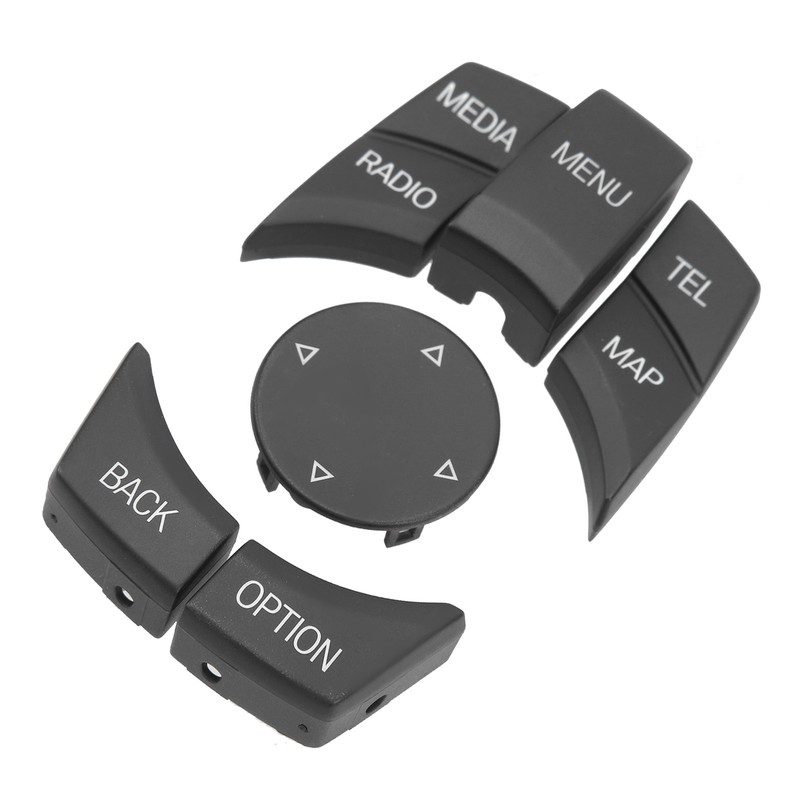 Central Console Multimedia Button Kit Multi Media Control Key Cover