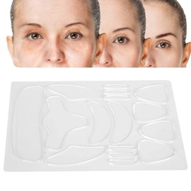 Anti Wrinkle Patches, 16pcs Reusable Silicon Anti Wrinkle Patches Chest Face Chin Anti Ageing Oia Skincare Patches Facial Wrinkle Patches Pads All-in-one Oia Skincare Patches Wrinkle Remover Strips