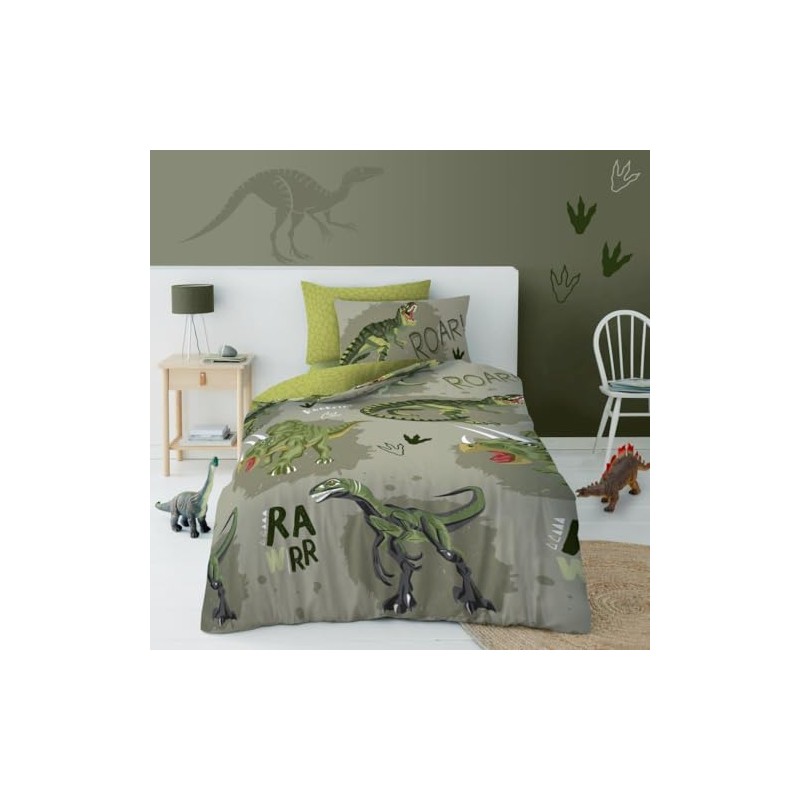 GC GAVENO CAVAILIA Dinosaur Duvet Cover Set - Breathable Quilt