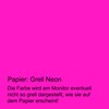 Neon Pink (100 pcs) Hot Light Emitting Paper Paper in