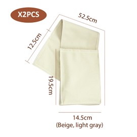 YSJCHEBS 2 Pieces Sofa Storage Hanging Bags, Home Storage Tools, Simple Storage Bags, Home Accessories, Compact Storage Bags