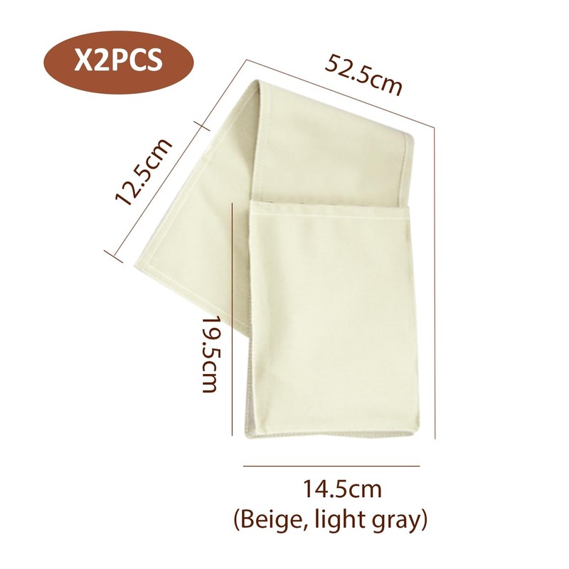 YSJCHEBS 2 Pieces Sofa Storage Hanging Bags, Home Storage Tools,