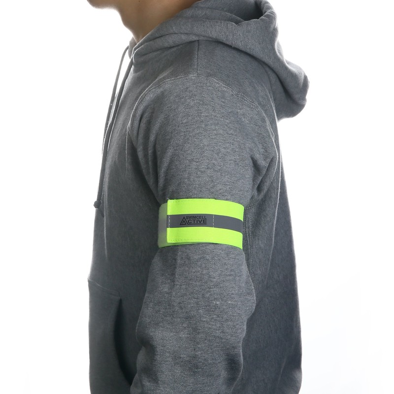 SwimCell High Visibility Reflective Armbands - Reflective Running Gear -