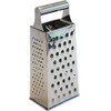 Armo® Stainless Steel Double Sided Cheese Vegetable Grater 4 Sided