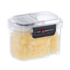 OGGI Easi Grip 23oz Moisture Proof Storage Container, Ultra Clear