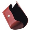 Leather Chic Large Size Glasses Case Red 2935-03