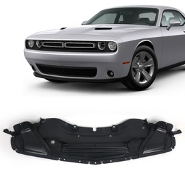 VLINCAR Splash Shield Compatible With Dodge Challenger 2013-2023 Front Lower Engine Cover W/o Wide Body Option | Forward Undercar Shield | 3.6/5.7L | CH1228155 | 68085541AC