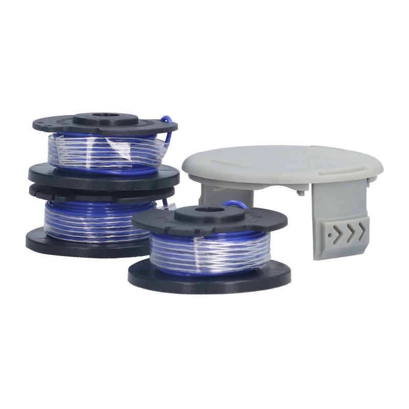 0.065in Trimmer Line Spools Cap Set Replacement Fit for Ryobi