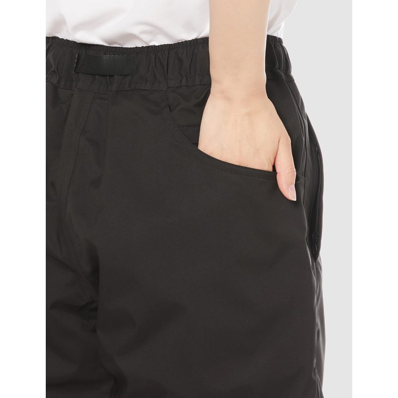 KiU K205M-900 Shorts, Waterproof, Utility Shorts, 3 Layers, Black, M,