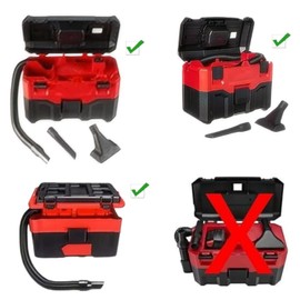 14-37-0105 Fit for vacuum 18 fuel shop vac hose 0880-20 0780-20 0970-20 for 8 V Wet/dry Vac Hose Assembly Internal Storage Compatible With 18 V/28 V Wet/Dry vacuum