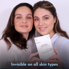 ADG Beauty Pimple Patches For Face - Hydrocolloid Acne Patches for Face - Invisible Zit Patch with Tea Tree Oil & Salicylic Acid - 2 Sizes Round (36 count) - Dermatologist Tested