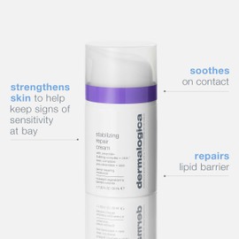 Dermalogica Dermalogica Stabilizing Repair Cream, Face Moisturizer for Sensitive Skin with Cica - Strengthens, Soothes, and Repairs Skin Barrier, 1.7 fl oz