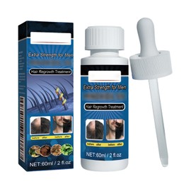 Mnozreo Anti-Haarausfall für Männer, Schaumstoff gegen Haarausfall, konische Kapillarhaut für Männer, Haarwachstumsserum für Männer, 60 ml, 1 Stück