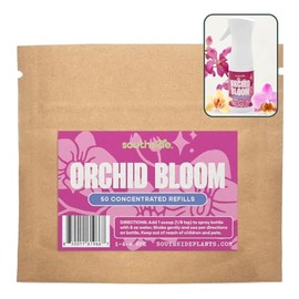 Southside Orchid Bloom Fertilizer - 50 Concentrated Refills (Spray Bottle not Included) - Hydrate & Fertilize (1-3-2 NPK) - Economical Plant Food for Orchids