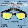 Swimming Goggle (1. Black Frame, Gold Lens)