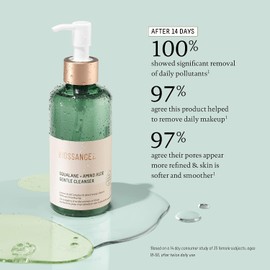 Biossance Squalane + Amino Aloe Gentle Cleanser. Foaming Gel Face Wash to Deeply Clean Pores and Remove Makeup. Hydrating, Non-Stripping Formula (6.76 fl oz)#