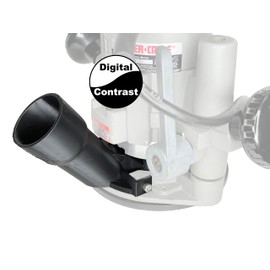 DigitalContrast Hose Adapter, Fits Porter Cable 6931 Plunge Base (Fits Festool 27 & 36mm)