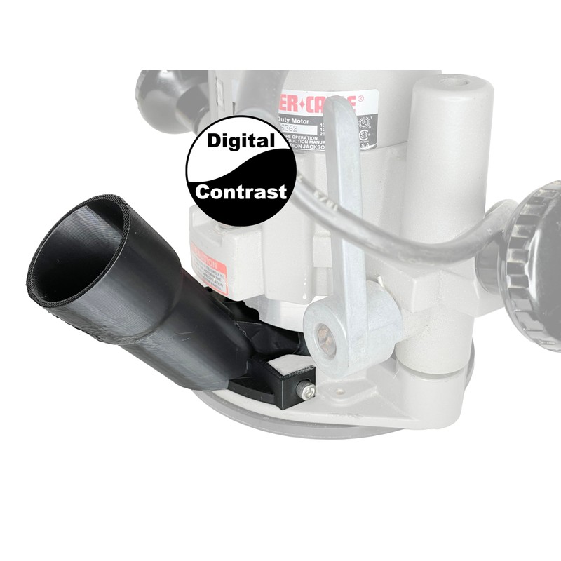 DigitalContrast Hose Adapter, Fits Porter Cable 6931 Plunge Base (Fits