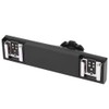 Quality Ultralight Dual Hot Shoe Splitter for SLR Camera Camcorder