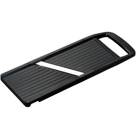 Kyocera Advanced Ceramic Wide Adjustable Slicer with Handguard, Black
