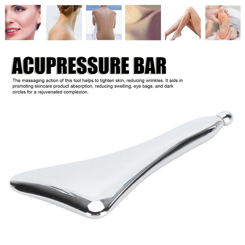 Terahertz Facial Scraping Tool for Lymphatic Drainage Relieved Facial Tension