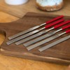 ToolTreaux 6pc Diamond Coated Flat File Set, 40 to 600