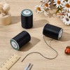 WEBEEDY 210 m Leather Sewing Thread, Waxed Yarn, Long Sewing