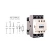 Electrodepot 30AMP Contactor 32A AC3, 50A AC1, Coil 120VAC, 3