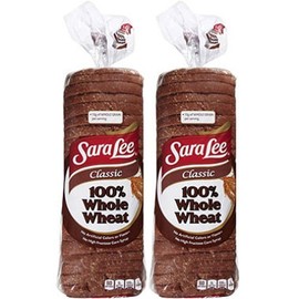 SCS Sara Lee 100% Whole Wheat - 20 Oz. - 2 Pk.