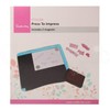 Crafts too Stamp to impress stamping tool grid press 7inch