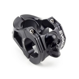 CobraCrawler MTB Short Stem 28.6x31.8mm Short Bike Stem High-strength Handlebar Stem Aluminum Alloy Ultralight Bicycle Bridge Racing DH/AM/XC CNC Stem (Black)