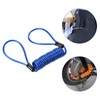 M METERXITY Disc Lock Security Steel Cable - Plastic Coated