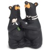DEMDACO Wedding Couple Black Bear 6 x 4.5 Hand-cast Resin