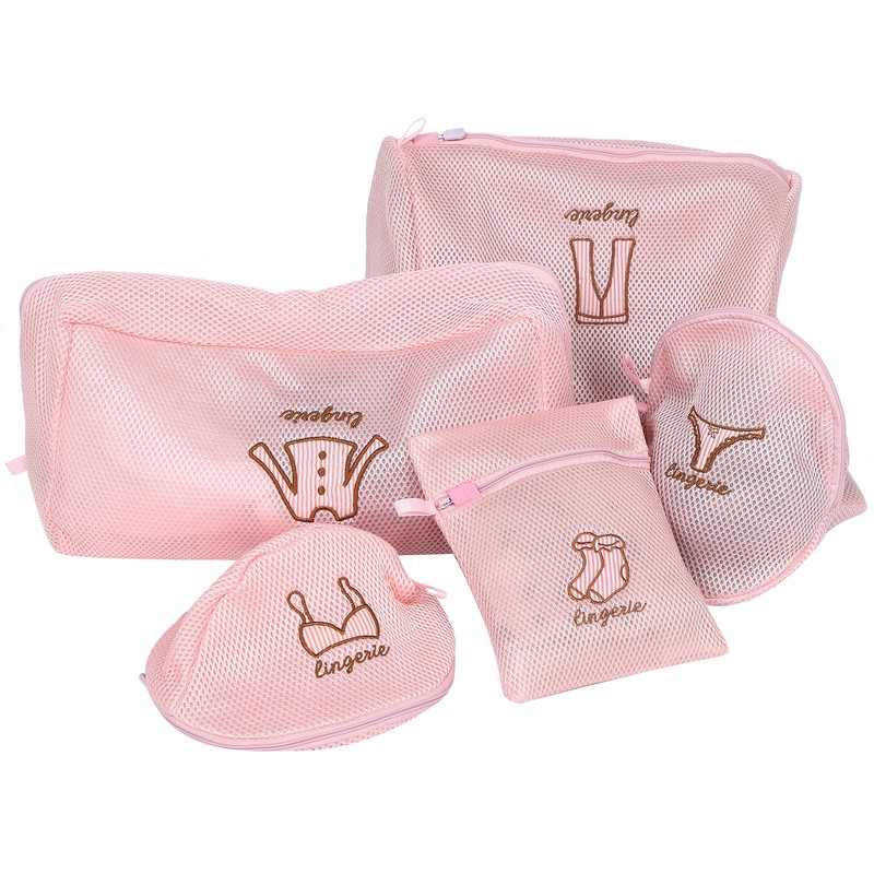 5Pcs/Set Clothing Washing Laundry Net Bag for Bra Underwear Socks