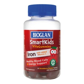 Bioglan Bioglan SmartKids Iron | Vitamin C | Energy Support | 30 Gummies