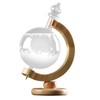 Viitech Storm Glass Weather Forecaster, Globe-Shaped Weather Glass Weather Station,