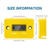 Frienda Small Engine Hour Meter Inductive Digital Automatically Shutdown for
