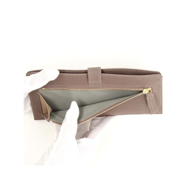 Genten Long Wallet, Fresco, Thin Bunch Wallet, green