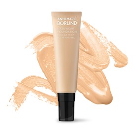 ANNEMARIE BÖRLIND Naturwear Foundation Light (30 ml) - Defined Face Contours, Fresh Glow, Natural, Even Skin Complexion, For a Radiant Complexion - Vegan