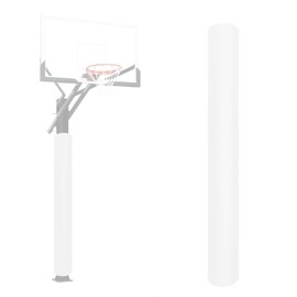 VANCL Basketball Pole Padding – 72" Heavy Duty Safety Pad for 3-4" Round Poles, Waterproof & Durable – Gym, Garage, Playground Protection