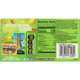 Mike and Ike Original Fruits Chewy Candy – 4.25oz Theater Box (Pack of 12) Bundle – Assorted Fruity Flavors – Gluten-Free, Fat-Free